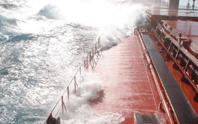 Causa de los daños por agua en el transporte marítimo